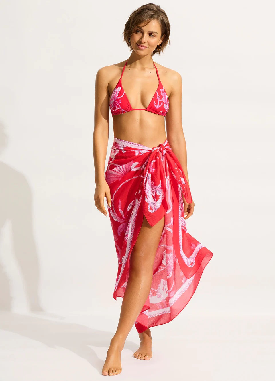 Ahoy, sarong Chilli Red