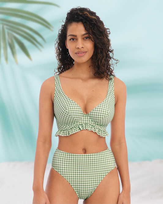 Check in, bikini truse Khaki