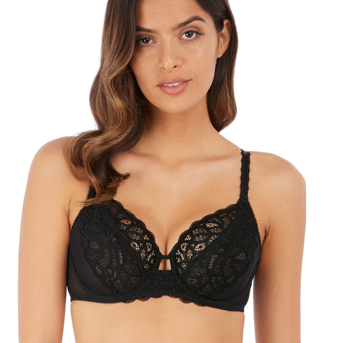 Raffine, underwire bra Sort